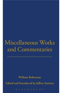 Miscellaneous Works and Commentaries