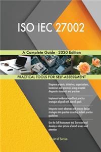 ISO IEC 27002 A Complete Guide - 2020 Edition
