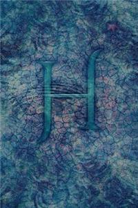 Monogram H Any Day Planner Notebook