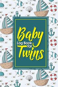 Baby Log Book for Twins
