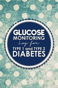 Glucose Monitoring Log for Type 1 and Type 2 Diabetes: Blood Sugar Log, Diabetic Food Diary, Glucose Tracking Sheet, Vintage/Aged Cover