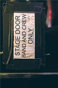 Stage Door Notebook