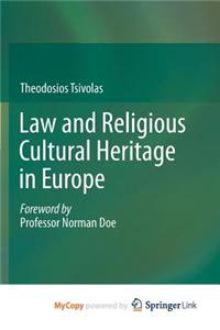 Law and Religious Cultural Heritage in Europe