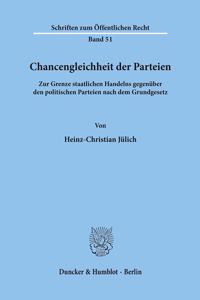 Chancengleichheit Der Parteien