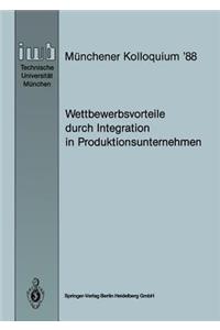 Wettbewerbsvorteile Durch Integration in Produktionsunternehmen