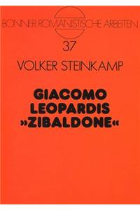 Giacomo Leopardis «Zibaldone»