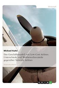 Geschäftsmodell von Low-Cost Airlines. Unterschiede und Wettbewerbsvorteile gegenüber Network Airlines