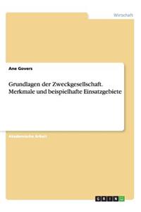 Grundlagen der Zweckgesellschaft. Merkmale und beispielhafte Einsatzgebiete