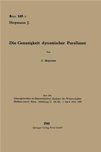 Die Genauigkeit dynamischer Parallaxen