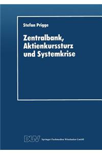 Zentralbank, Aktienkurssturz Und Systemkrise