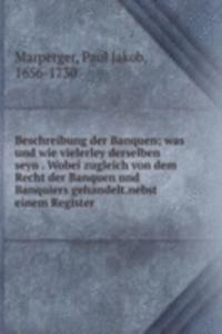 Beschreibung der Banquen