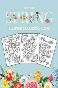 Flower Coloring Book