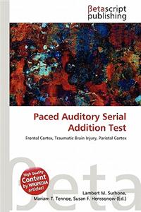 Paced Auditory Serial Addition Test