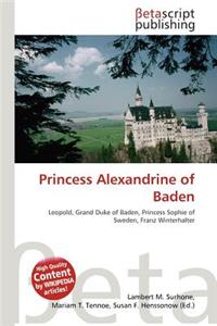 Princess Alexandrine of Baden