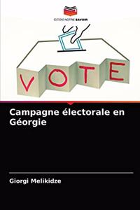 Campagne électorale en Géorgie
