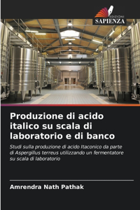 Produzione di acido italico su scala di laboratorio e di banco