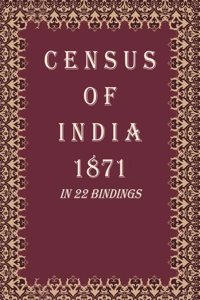 Census of India 1871 Volume In 24 Bindings