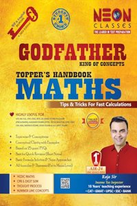 Godfather Maths Book Topicwise and Conceptwise by RAJA SIR for SSC CGL, CHSL, CPO, MTS, GD, Railway and other Competitive Exams