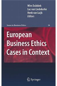 European Business Ethics Cases in Context