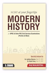 NCERT at your Fingertips Modern History for UPSC & State PSC Civil Services Examinations (Prelims+Main) | S.Chand's 2023 Book Latest Edition