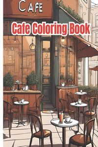 Cafe Coloring Book