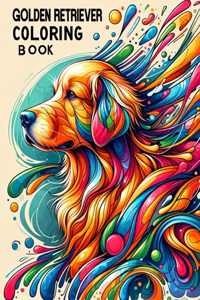 Golden Retriever Coloring book
