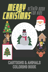 Merry Christmas Activity Book for Kids