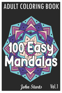 100 Easy Mandalas