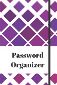Password Organizer with tabs, logbook