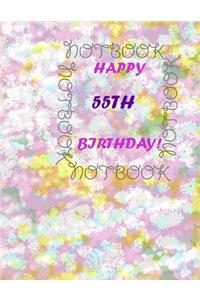 Happy 55th Birthday !: each page will be better than the previous one !!!