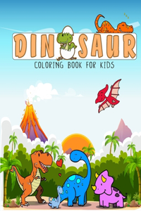 Dinosaurs coloring book for kids