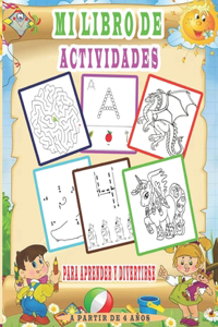 Mi libro De Actividades Para Aprender y Divertirse a Partir De 4 Años
