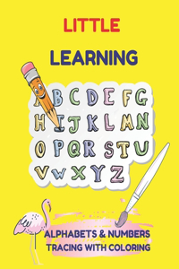 Little Learning Alphabets and Numbers Tracing with Coloring