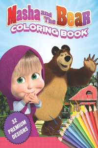 Masha and the Bear Coloring Book