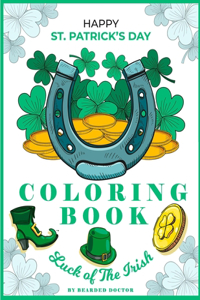Happy St Patrick's Day Coloring Book