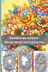 Kaleidoscope Gardens Vibrant Floral Coloring Journey