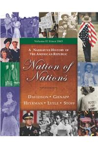 Nation of Nations Volume 2 with Powerweb and Primary Source Investigator CD