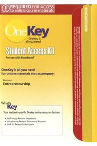 Entrepreneurship Student Access Kit for Use with Blackboard
