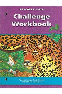Harcourt Math Challenge Workbook: California, Grade 6