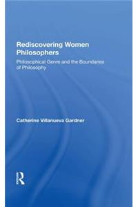 Rediscovering Women Philosophers