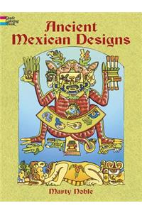 Ancient Mexican Designs Coloring Book