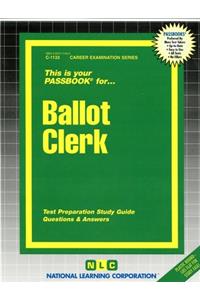 Ballot Clerk