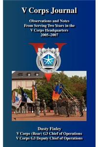 V Corps Journal - Observations and Notes