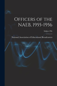 Officers of the NAEB, 1955-1956