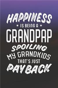 Happiness Is Being A Grandpap Spoiling My Grandkids That's Just Payback