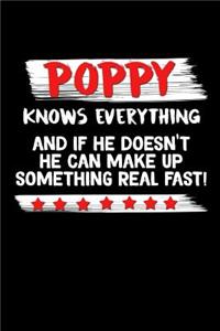 Poppy Knows Everything And If He Doesn't He Can Make Up Something Real Fast