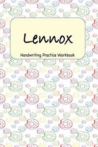 Lennox - Handwriting Practice Workbook