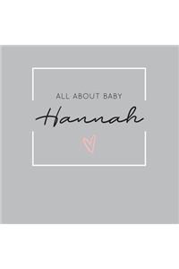 All About Baby Hannah