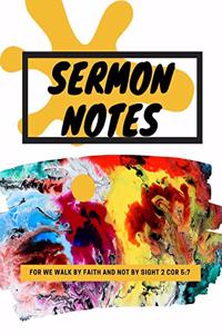 Sermon Notes