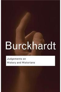 Judgements on History and Historians